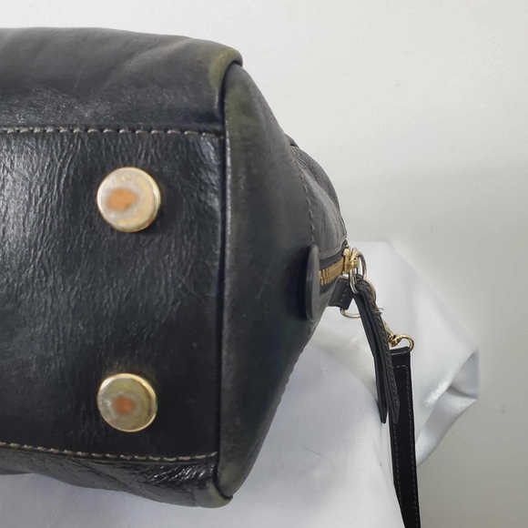 Fossil Emma Satchel Leather Handbags Crossbody - Picture 3 of 16